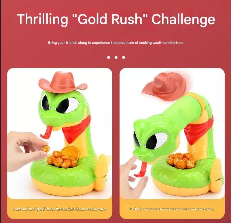 Rattlesnake Surprise Snake Prank Toy